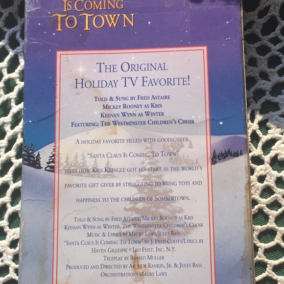Santa Claus is Coming to Town VHS - Picture 3 of 4